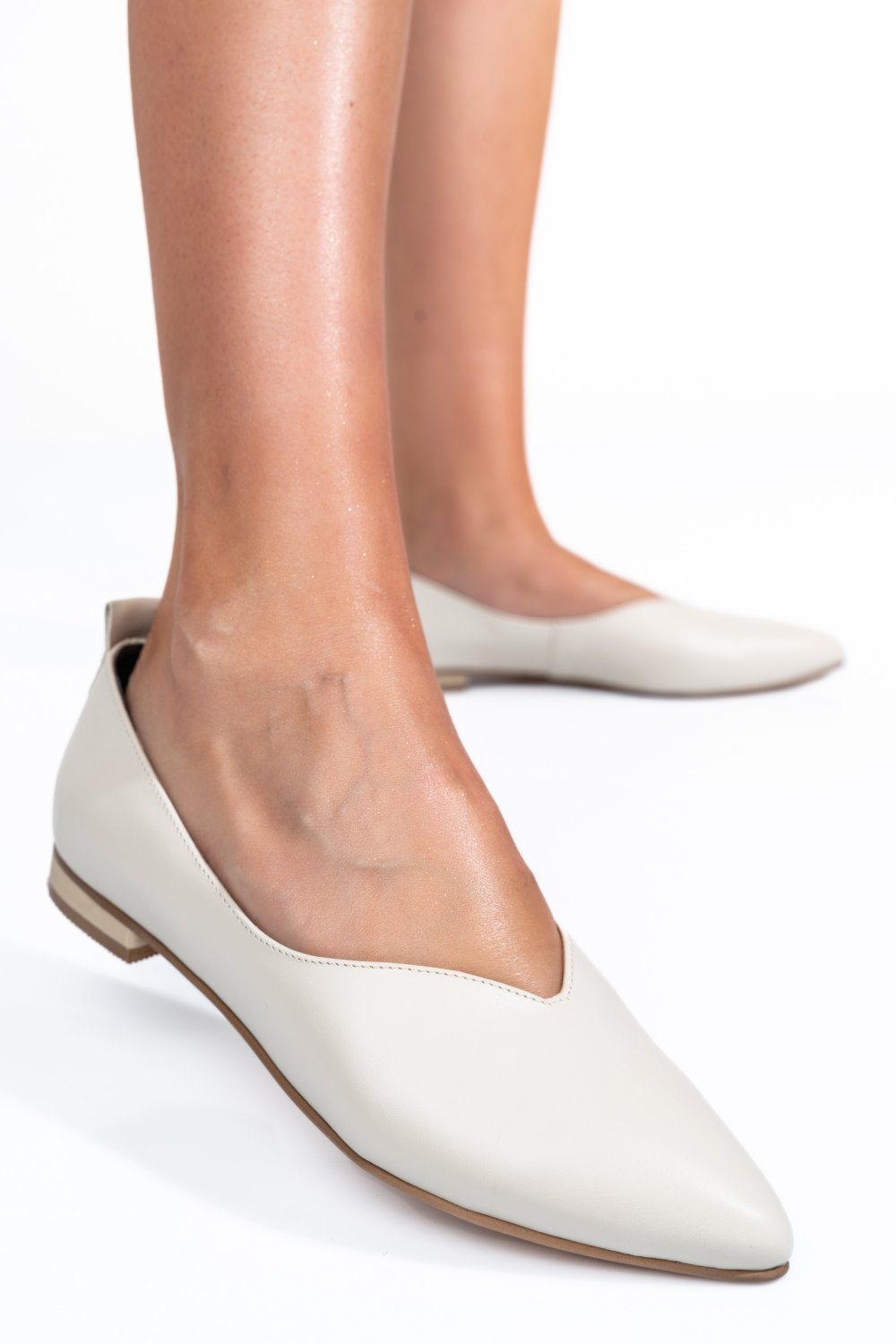 BALERINI BEJ PIELE NATURALA 3S7733LIB