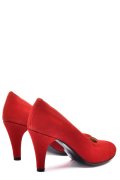 PANTOFI ROSII PIELE NATURALA INTOARSA 1PC772