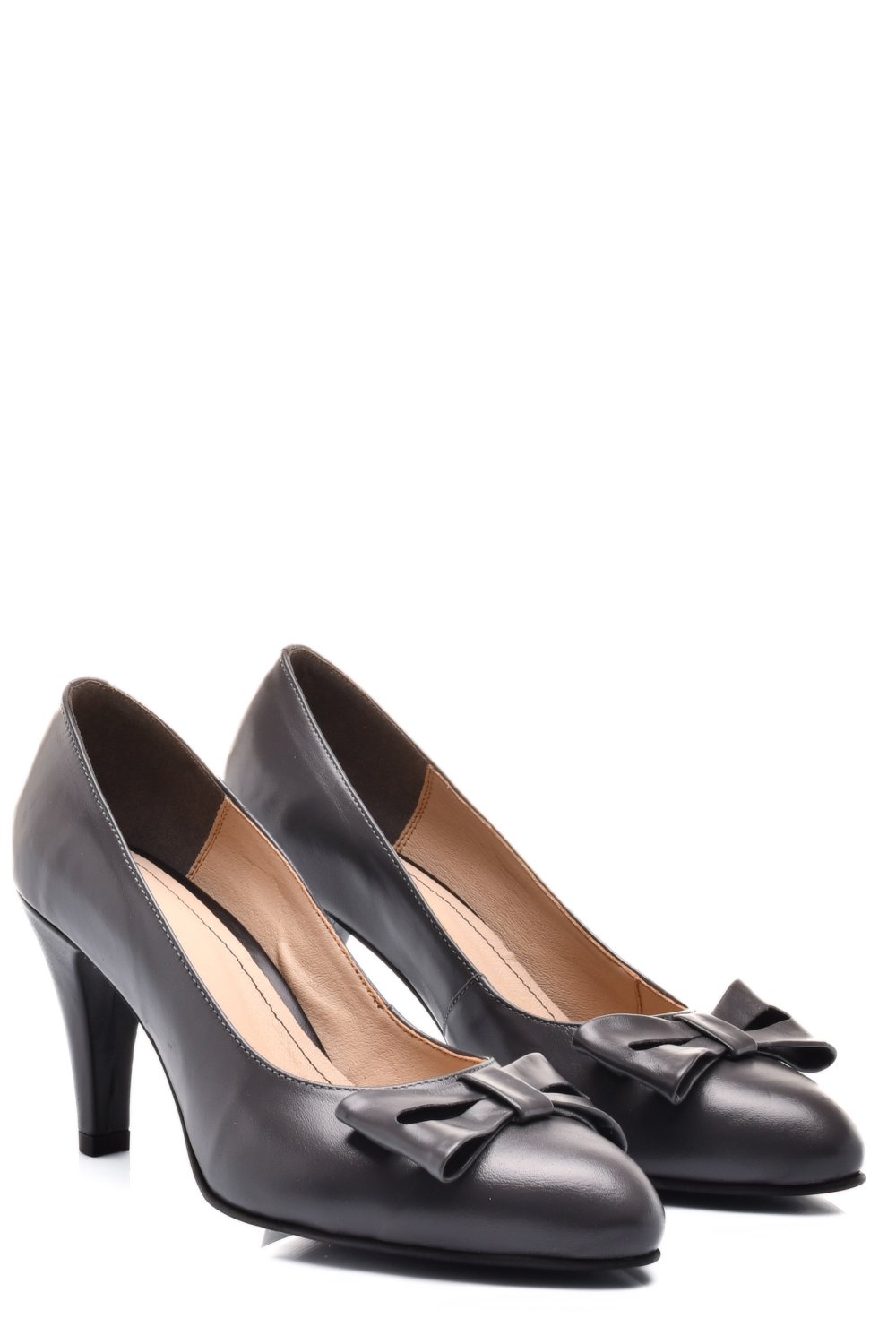 PANTOFI GRI PIELE NATURALA 1PC773