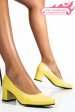 Pantofi galbeni piele naturala 1s77509