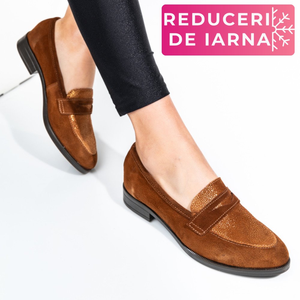 MOCASINI MARO PIELE NATURALA INTOARSA 5590505