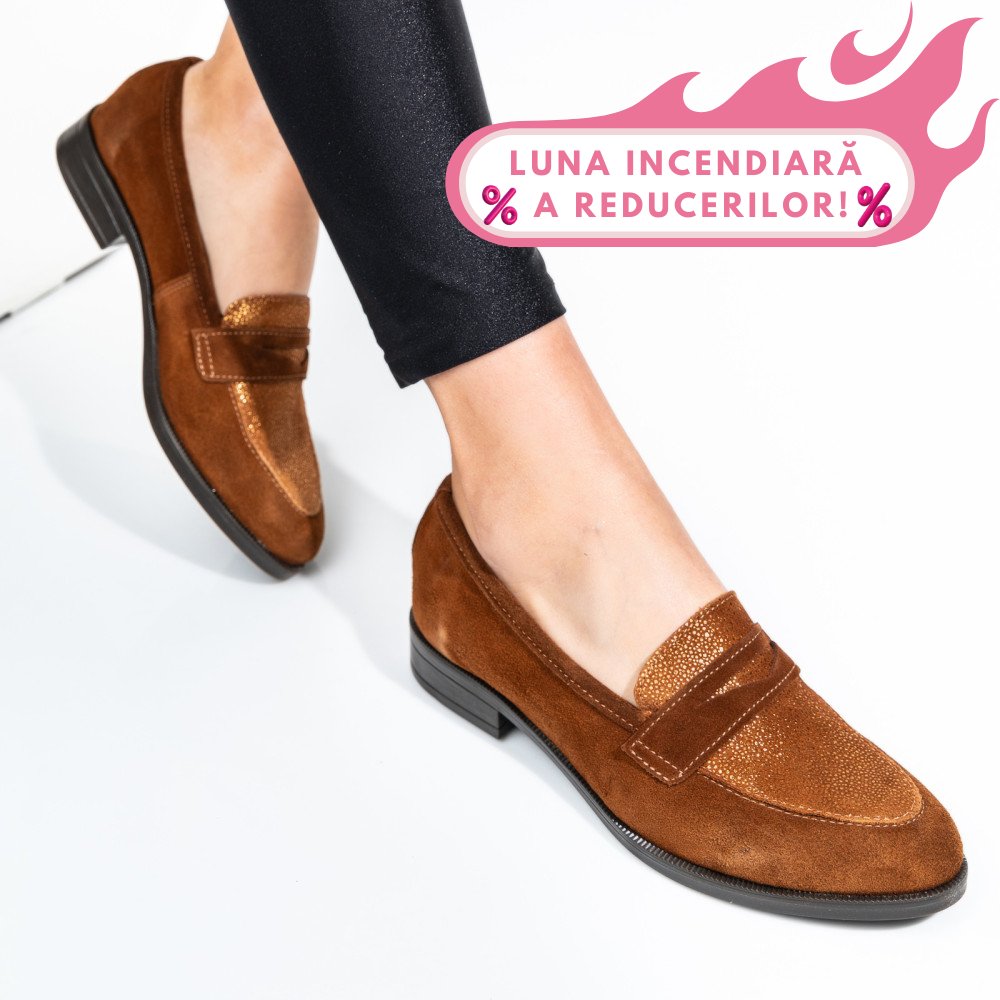 MOCASINI MARO PIELE NATURALA INTOARSA 5590505