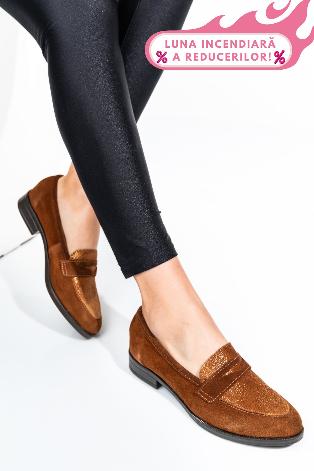 MOCASINI MARO PIELE NATURALA INTOARSA 5590505