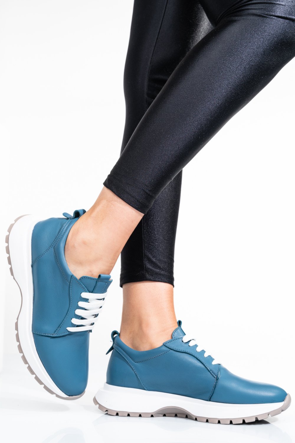 PANTOFI SPORT BLEUMARIN PIELE NATURALA 241613NP