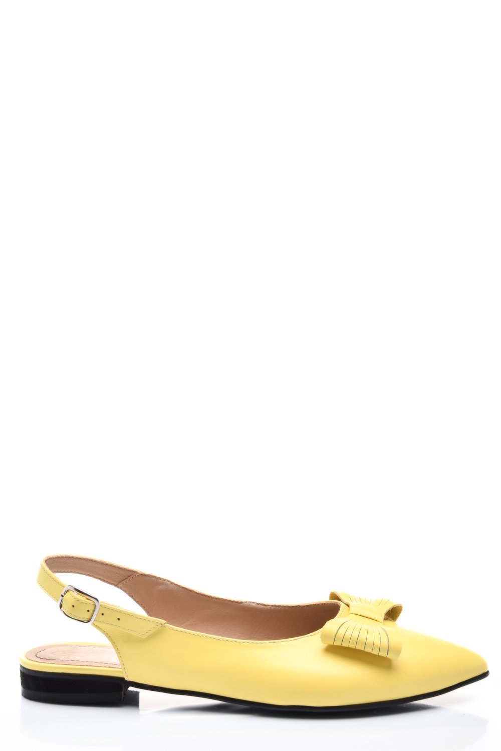 BALERINI GALBENI PIELE NATURALA 3S7720