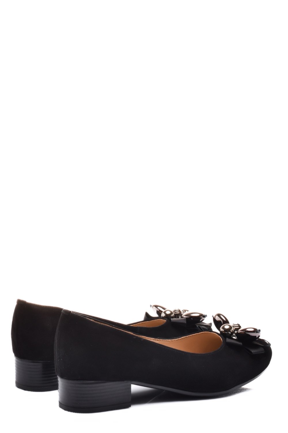 PANTOFI NEGRI PIELE NATURALA INTOARSA 2S7755BR
