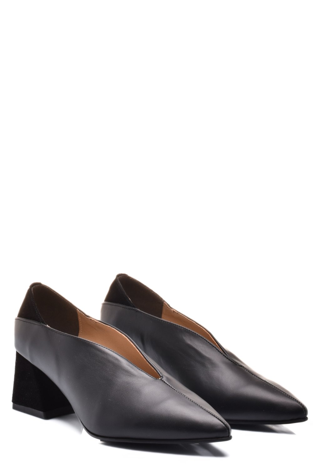 PANTOFI NEGRI PIELE NATURALA INTOARSA 1S77667
