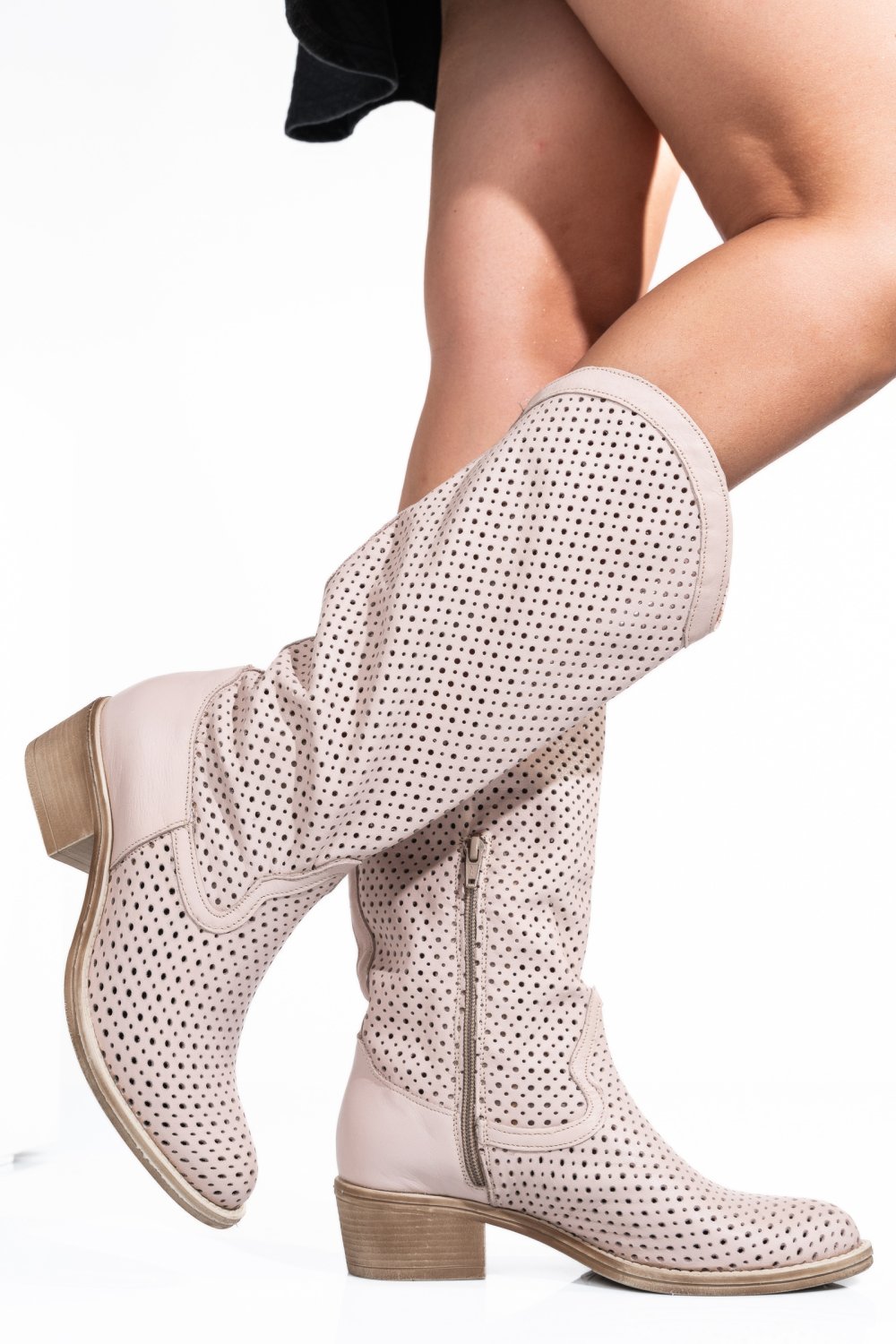 CIZME ROZ PIELE NATURALA 2S7721821NP