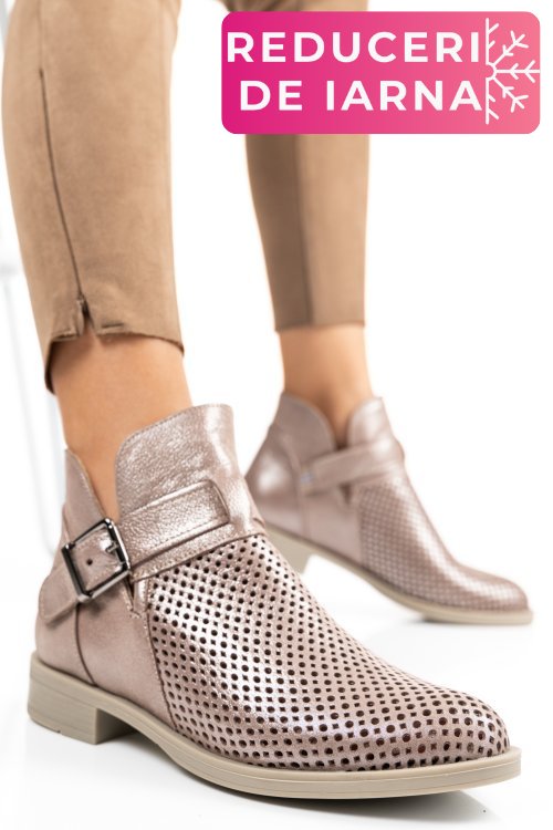 Ghete rose sidef piele naturala 2s7721817ast