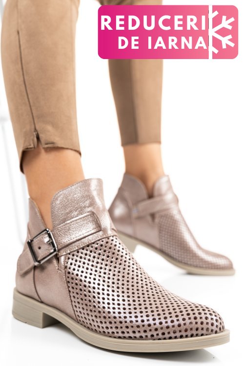 Ghete rose sidef piele naturala 2s7721817ast