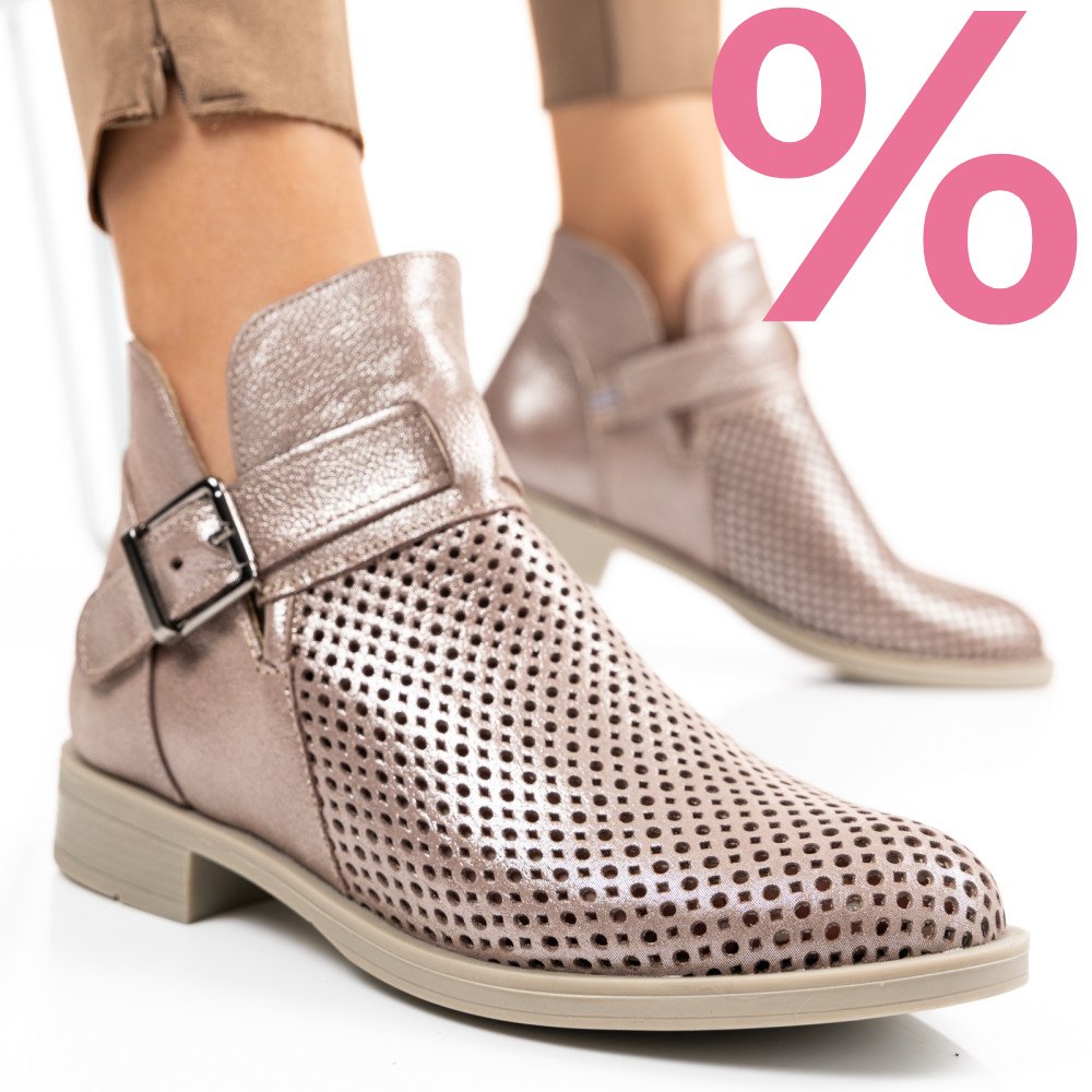 GHETE ROSE SIDEF PIELE NATURALA 2S7721817AST