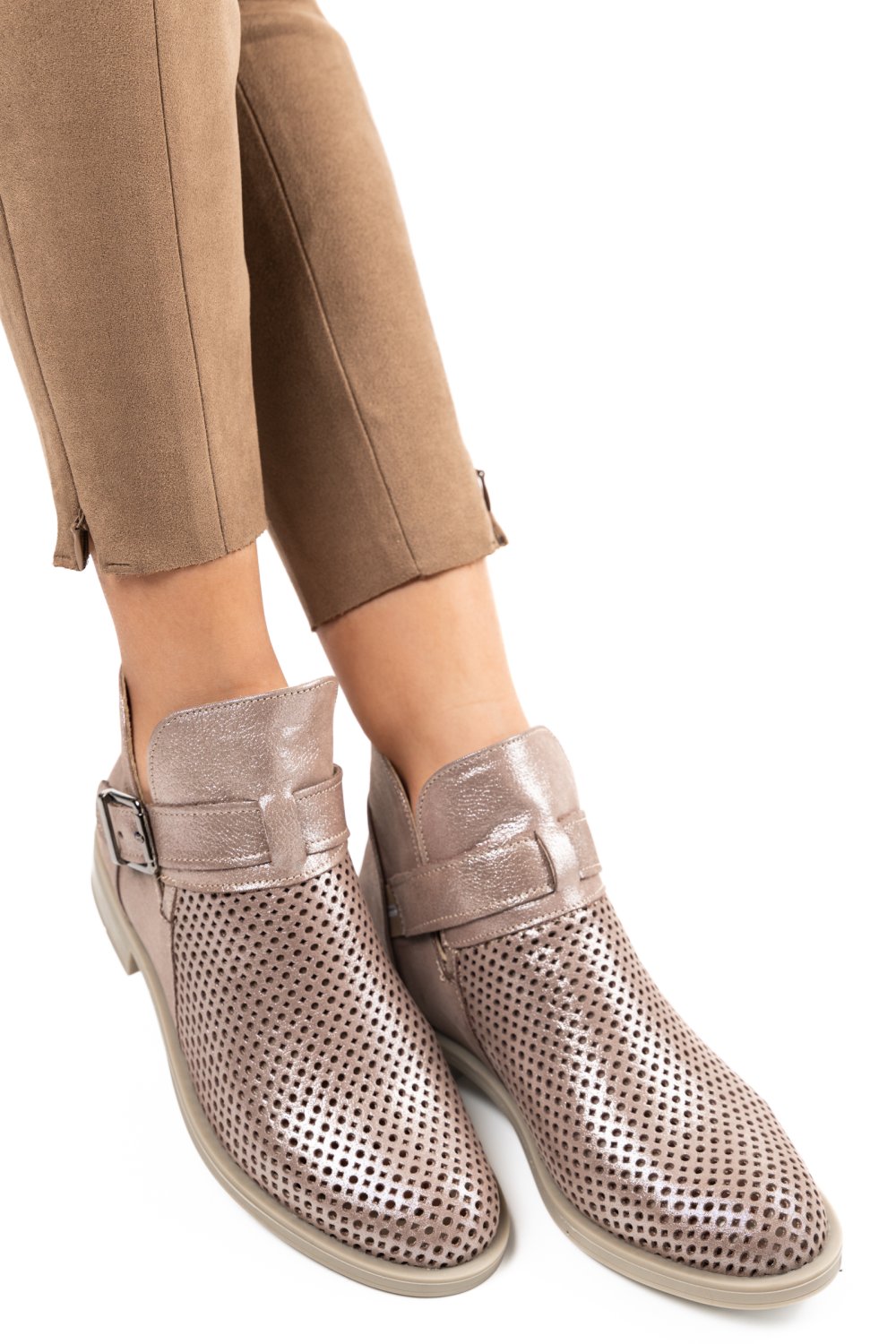 GHETE ROSE SIDEF PIELE NATURALA 2S7721817AST