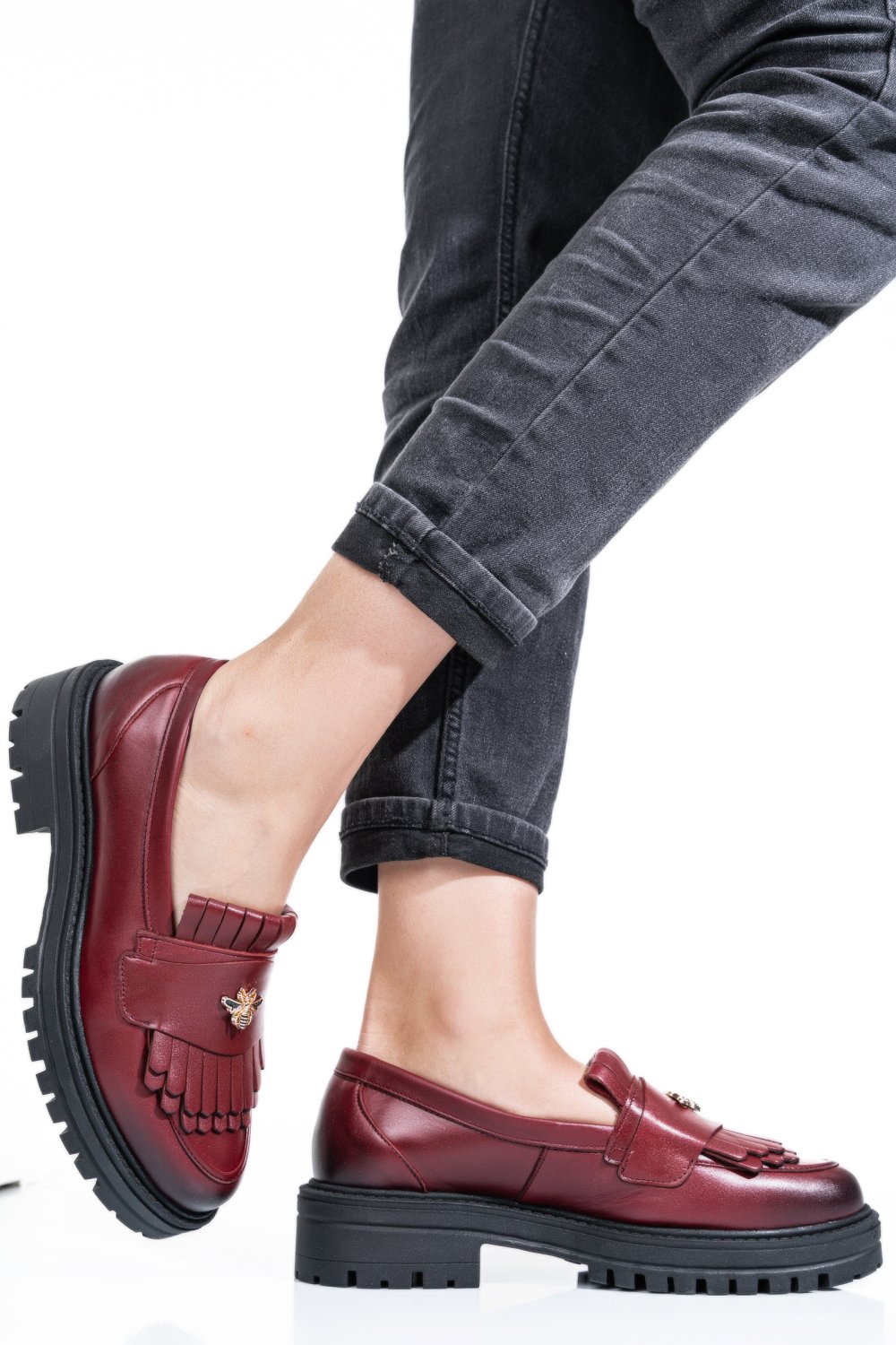 MOCASINI VISINII PIELE NATURALA 3S7701