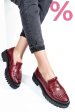 Mocasini visinii piele naturala 3s7701