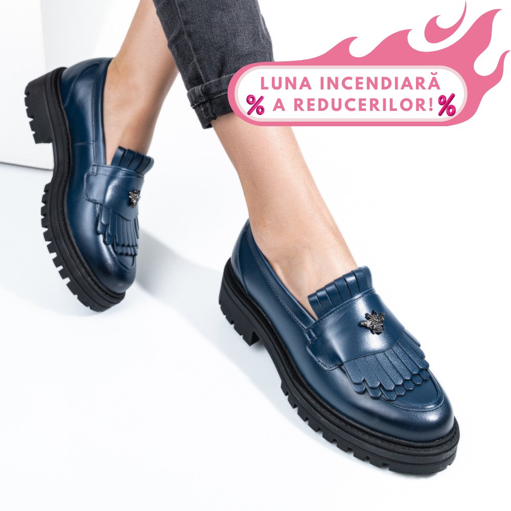 MOCASINI BLEUMARIN PIELE NATURALA 3S7701
