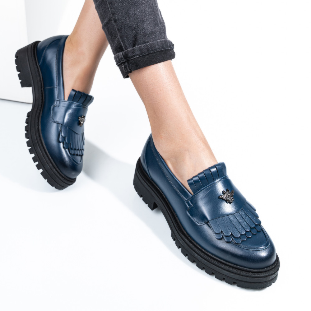 MOCASINI BLEUMARIN PIELE NATURALA 3S7701