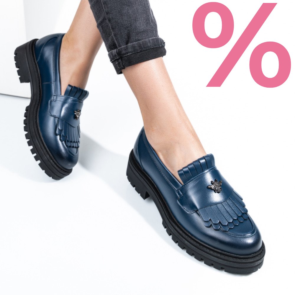 MOCASINI BLEUMARIN PIELE NATURALA 3S7701