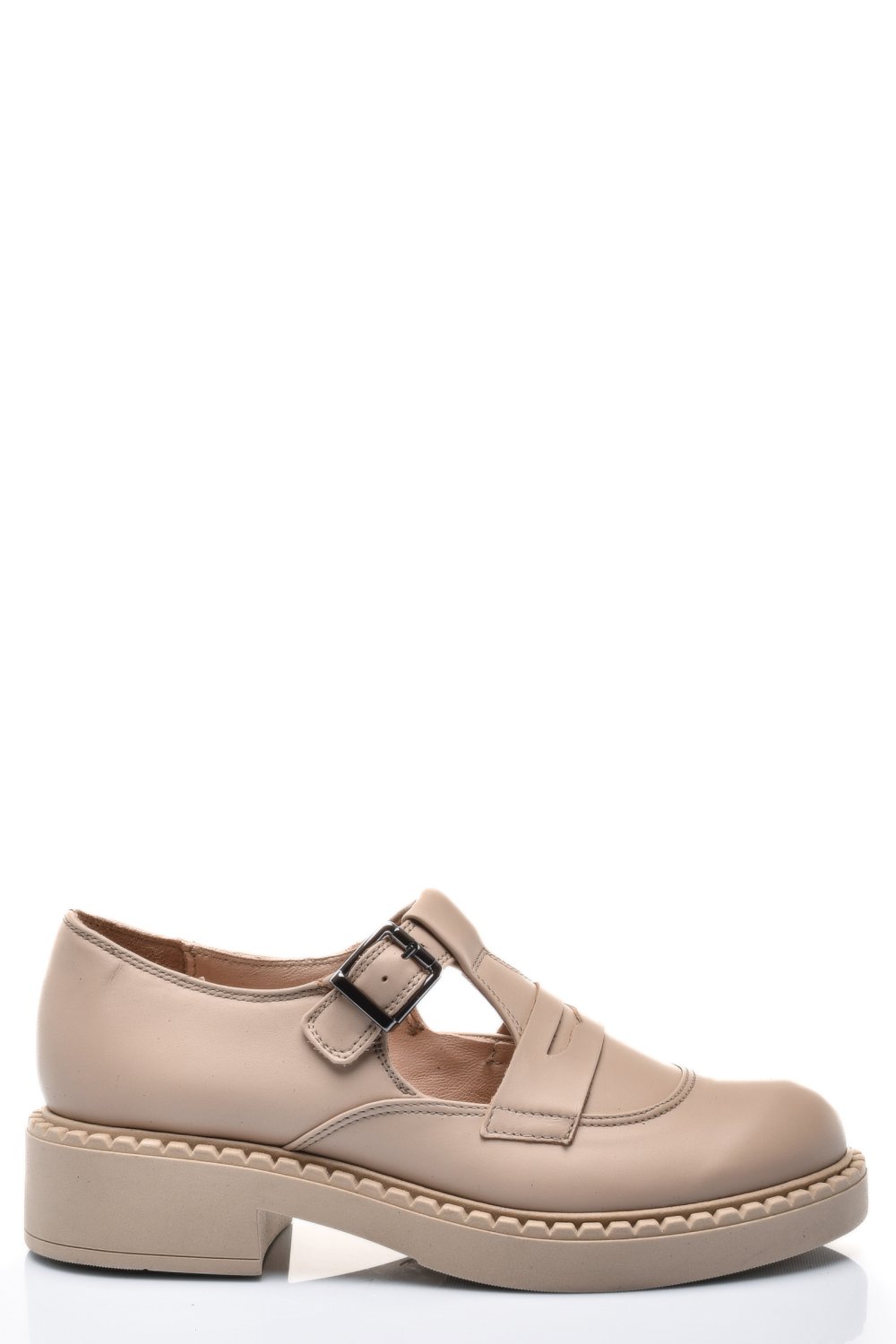 PANTOFI CREM PIELE NATURALA 4S7739