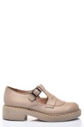 PANTOFI CREM PIELE NATURALA 4S7739