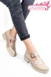 Pantofi crem piele naturala 4s7739