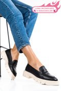 MOCASINI DAMA PIELE NATURALA NEGRI 1S770042