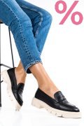 MOCASINI DAMA PIELE NATURALA NEGRI 1S770042
