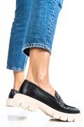 MOCASINI DAMA PIELE NATURALA NEGRI 1S770042