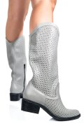 CIZME GRI PIELE NATURALA 2S7721821NP