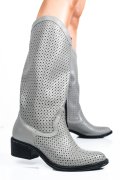 CIZME GRI PIELE NATURALA 2S7721821NP