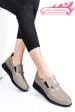 Pantofi gri piele naturala 4s7747
