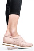 PANTOFI ROZ PIELE NATURALA 9PC01