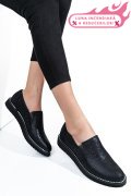 PANTOFI NEGRU SIDEF PIELE NATURALA 1PC14155