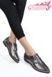 Pantofi argintiu sidef piele naturala 9pc01