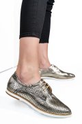PANTOFI AURII PIELE NATURALA 9PC01