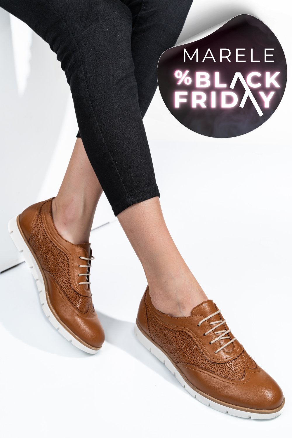 PANTOFI BEJ PIELE NATURALA 9PC00