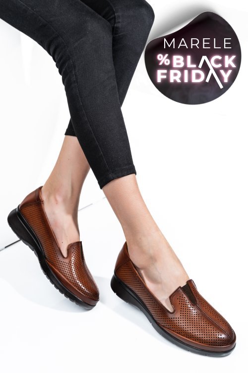 Espadrile maro piele naturala 4s7714