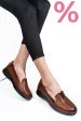 Espadrile maro piele naturala 4s7714