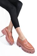 MOCASINI NUDE PIELE NATURALA E2325713