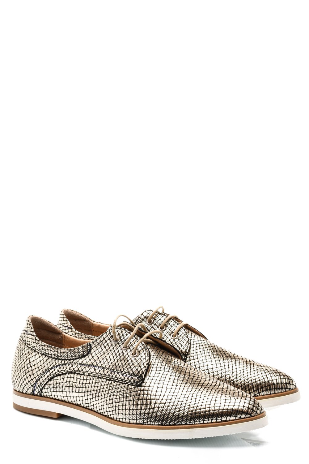 PANTOFI AURII PIELE NATURALA 9PC01