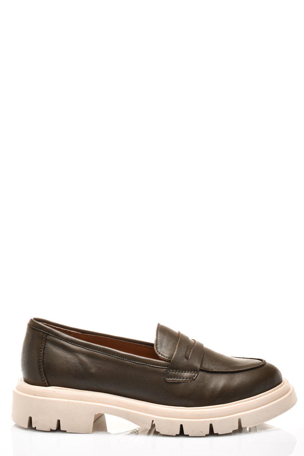 MOCASINI KHAKI PIELE NATURALA 1S770042