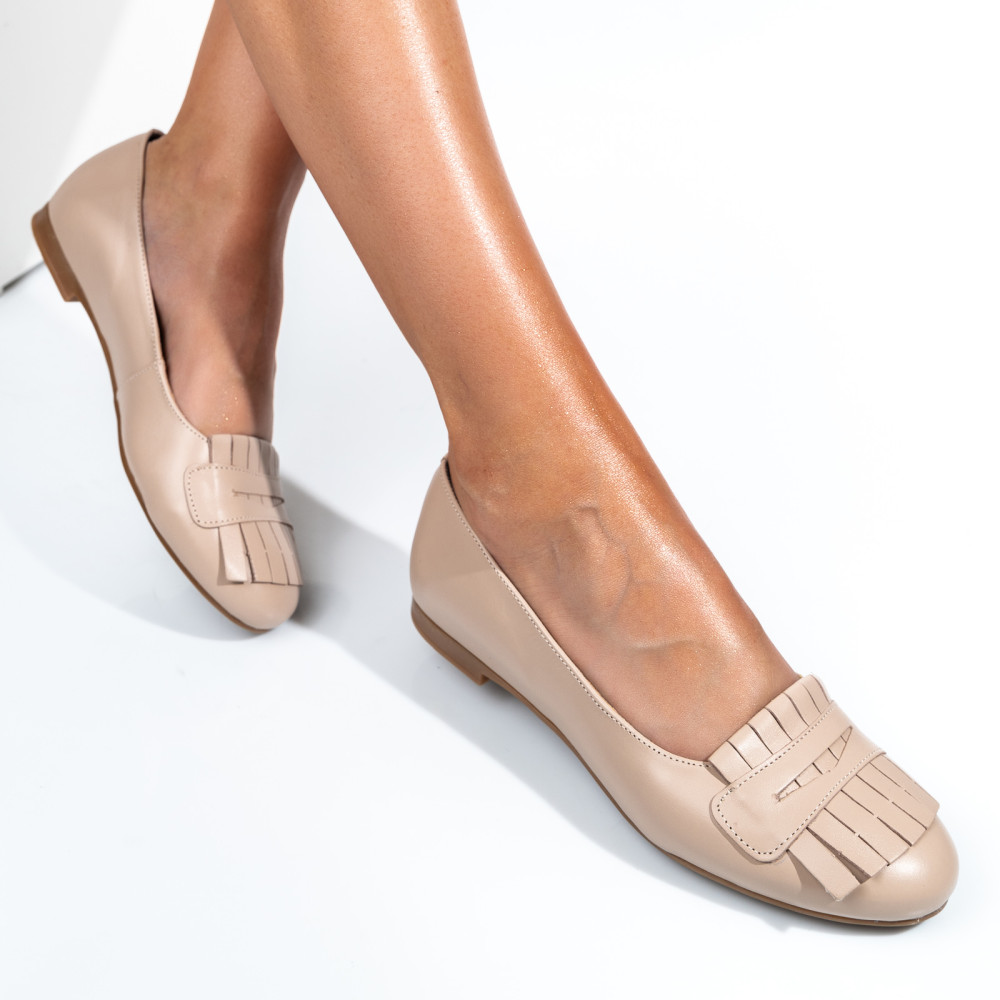 BALERINI NUDE PIELE NATURALA 3S7703