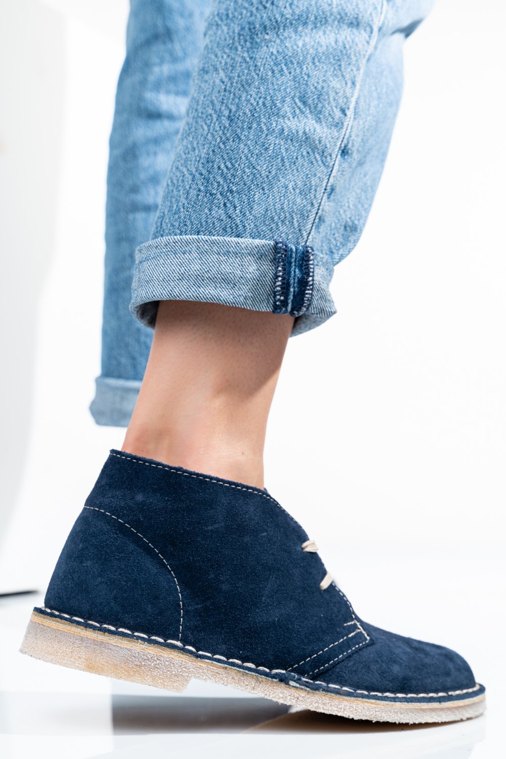 GHETE BLEUMARIN PIELE NATURALA INTOARSA GS77Y5234