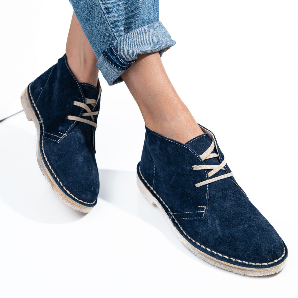 GHETE BLEUMARIN PIELE NATURALA INTOARSA GS77Y5234