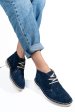 Ghete bleumarin piele naturala intoarsa gs77y5234