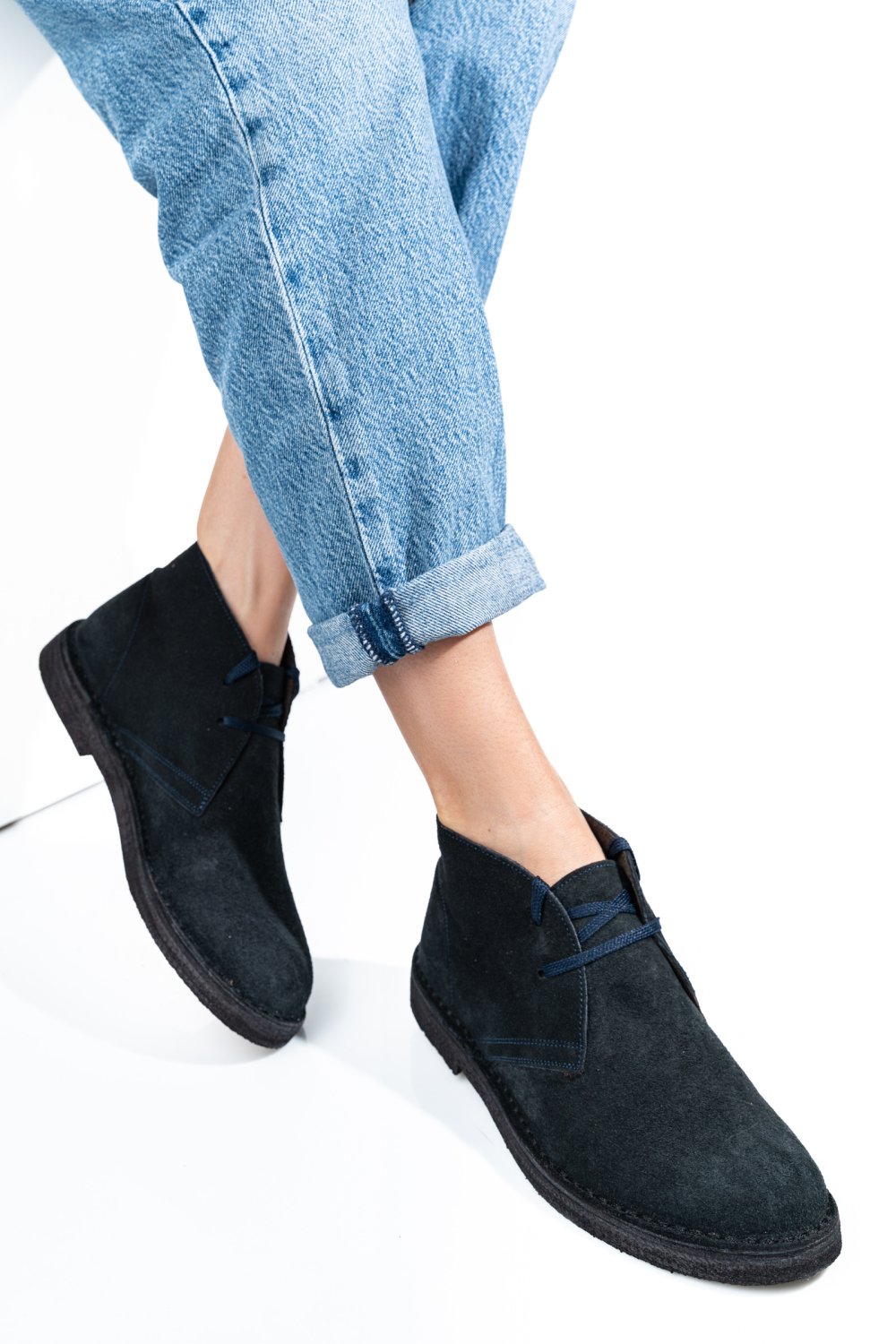 GHETE BLEUMARIN PIELE NATURALA INTOARSA GMV5234