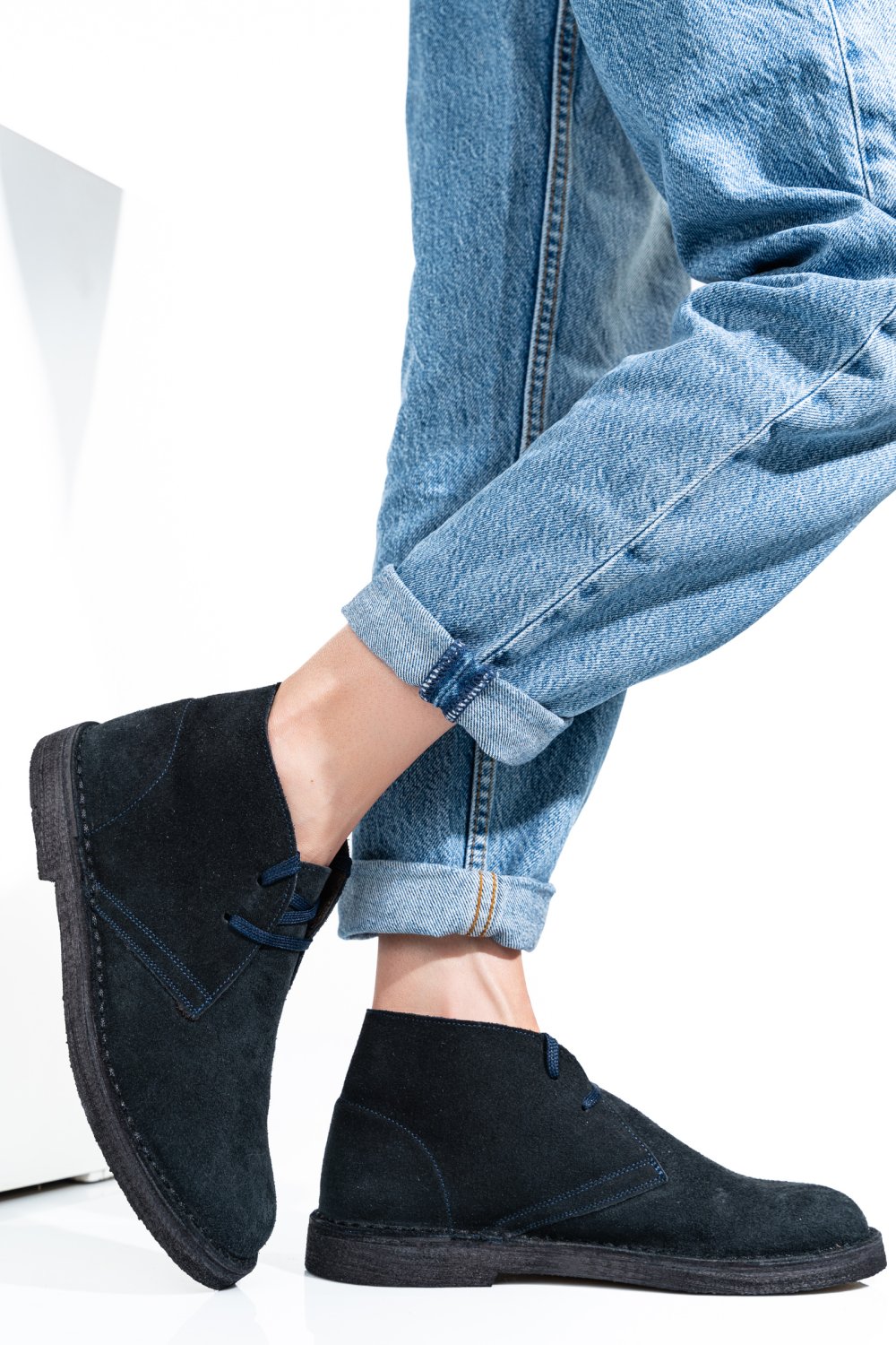 GHETE BLEUMARIN PIELE NATURALA INTOARSA GMV5234