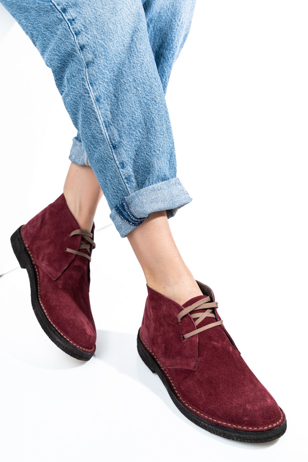 GHETE BORDO PIELE NATURALA INTOARSA GMV5234