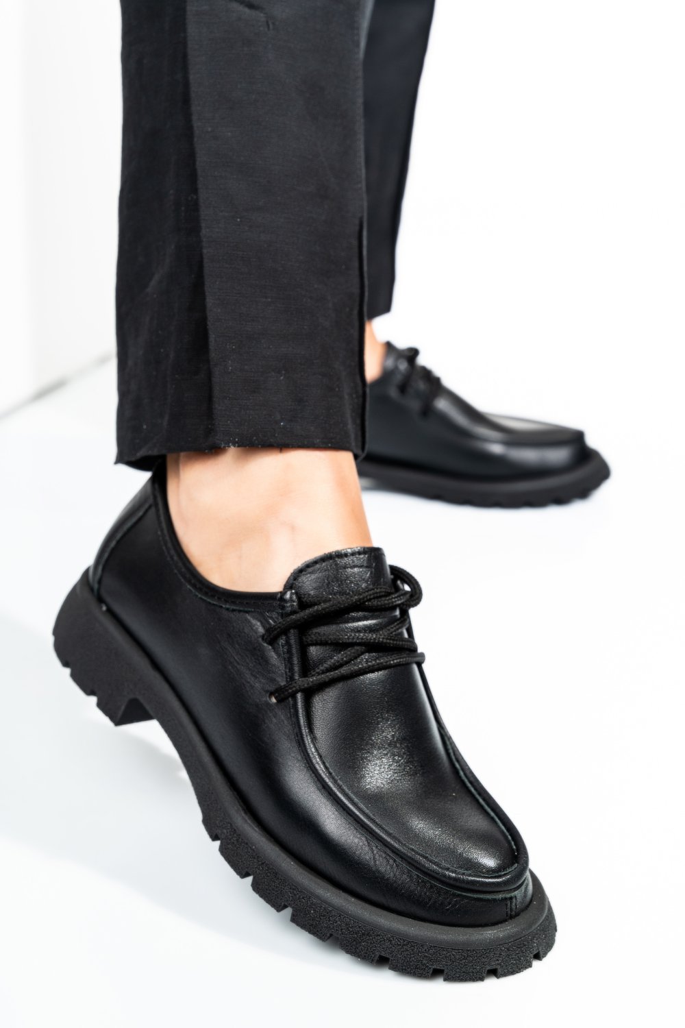 MOCASINI NEGRI PIELE NATURALA 4PC247