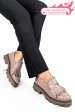 Mocasini dama piele naturala nude 3s7795