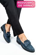 MOCASINI BLEUMARIN PIELE NATURALA INTOARSA 2S77110